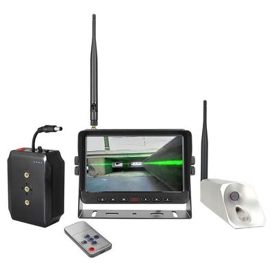 10V–45V DC ワイヤレスフォークリフトカメラシステム – 防水、高耐久フォークトラック監視