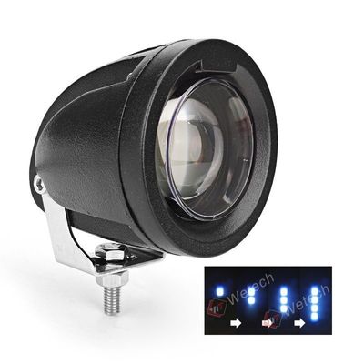 カスタマイズされたフォークリフト 青い矢印灯 8W 青い安全灯 IP67