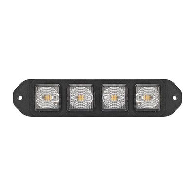 12W トラックストローブライト 12V - 24V 高功率フォークリフトのための薄型LEDストローブライト