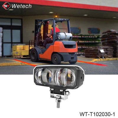 高明るさフォークリフト 赤ゾーンライト 30W LEDフォークリフトライト 防水