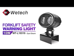 WT-L10310 10V - 80V ブルーLEDスポットライト IP67 ステンレス鋼のマウントブレーキ付きトラックスポットライト