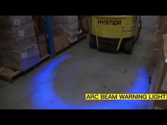 WT-C10330 フォークリフトアークライト 30W フォークトラックライト 10V - 80V 歩行者安全とフォークリフトゾーン用