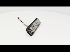 WT-D10918 18W トラックストローブライト 高明るさ LEDグリルストローブライト IP67 PCレンズ材料