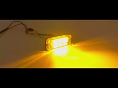 WT-D10909 カスタマイズされた LED 黄色ストロボライト 12W 緊急ストロボライト トラック用