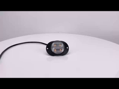 WT-TC10912-1 フラッシュストローブライト 12V 24V LED アンバーストローブ警告ライト トラック用 3mステッカー