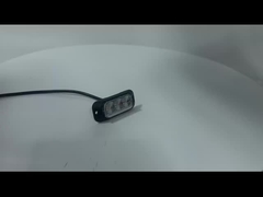 WT-T10909 IP67 フラッシュストロボアンバーLEDライト 12V 24V トラックストロボライト