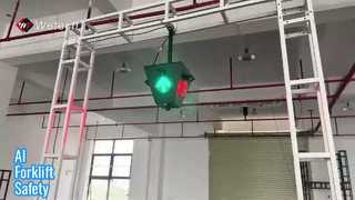 AI フォークリフト安全ライトが倉庫の効率を向上